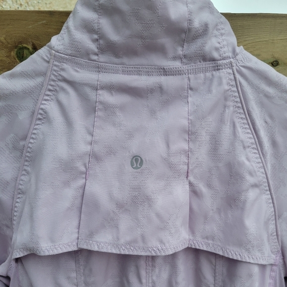 Rare Mauve Lilac Lululemon Define Jacket Windbreaker Style Sz 6 - Picture 4 of 15